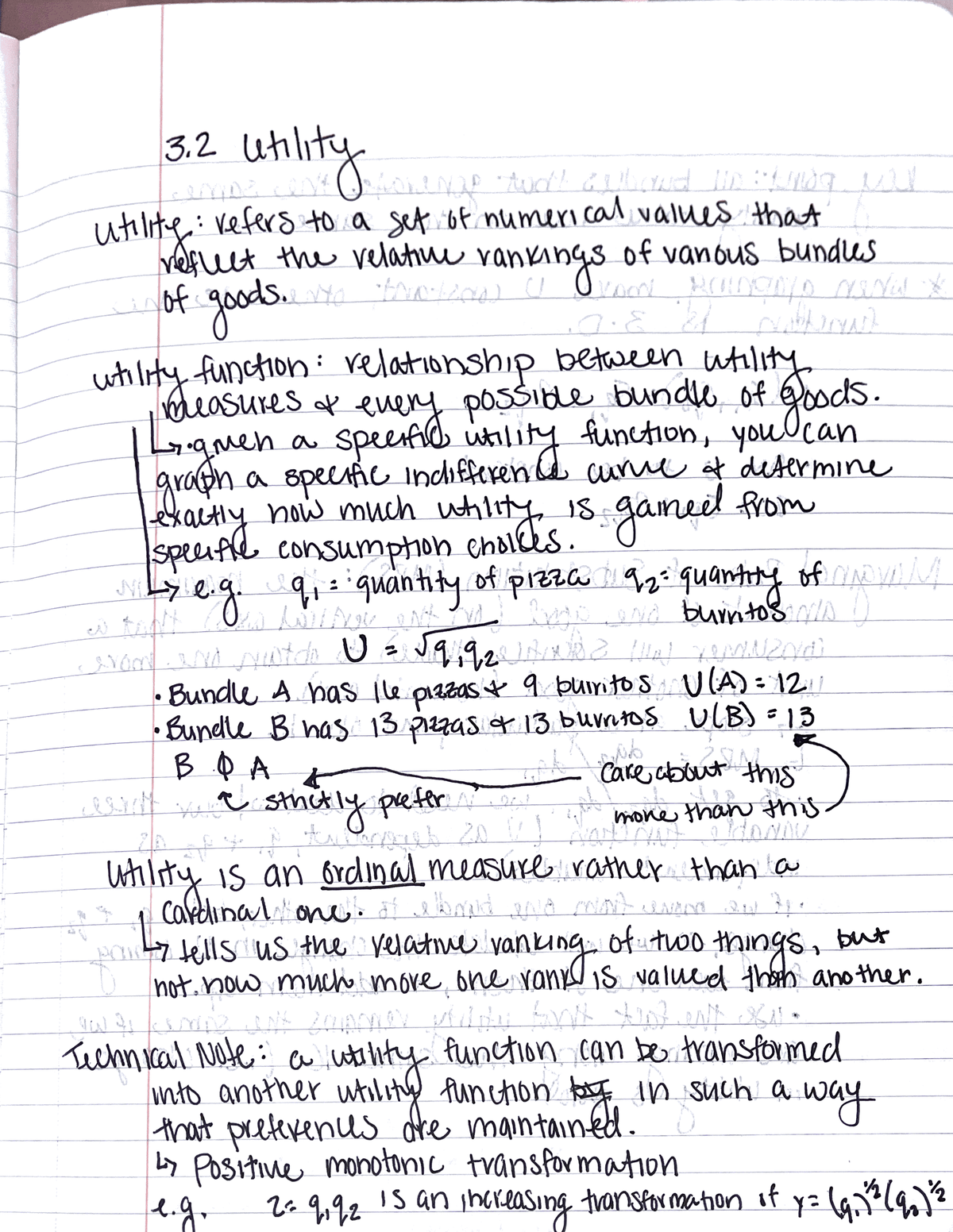 Notes (dragged) - ECON 105A - UC Riverside - Studocu