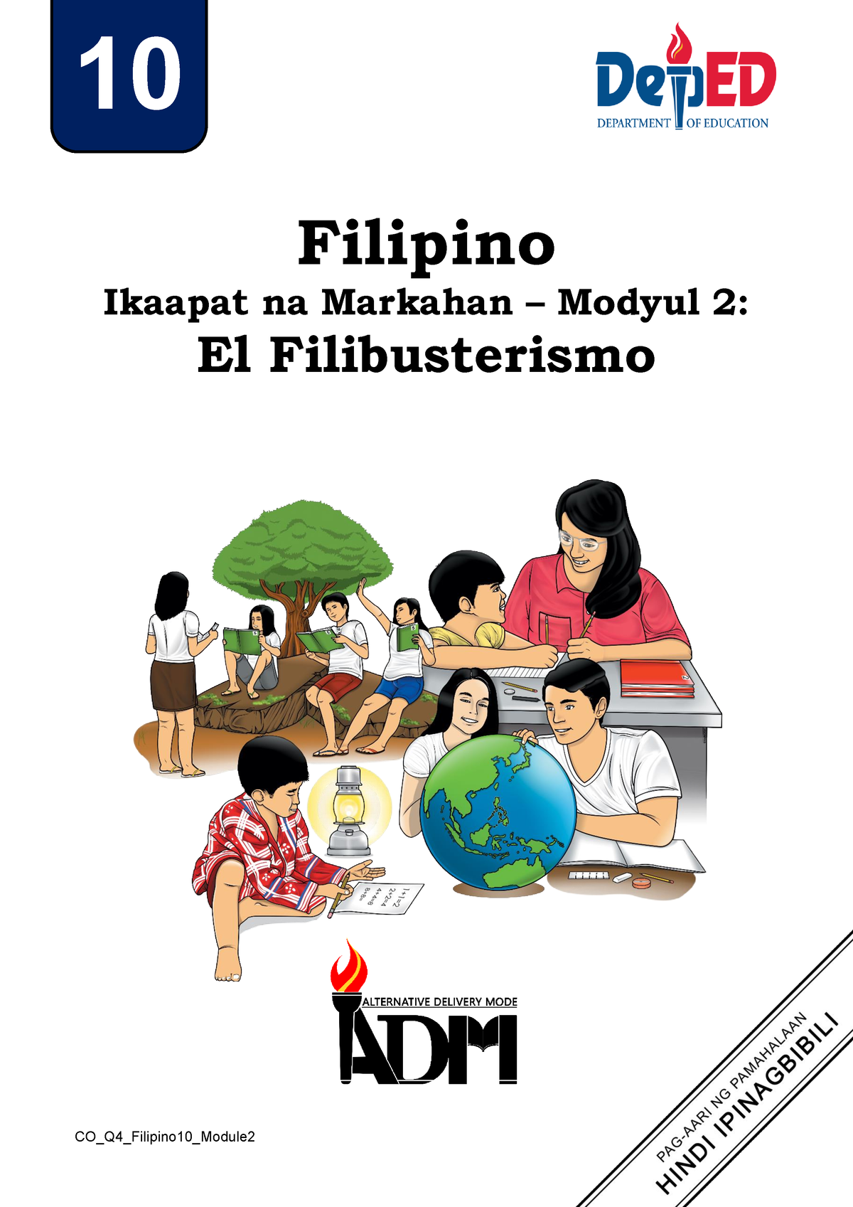 FIL10-Q4-MOD2 - SLM - Filipino Ikaapat Na Markahan – Modyul 2: El ...