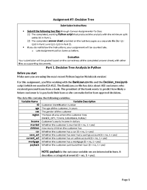 Quiz4 - Quiz 4 using Data in Python - Stat 2521, Quiz 4 For the ...