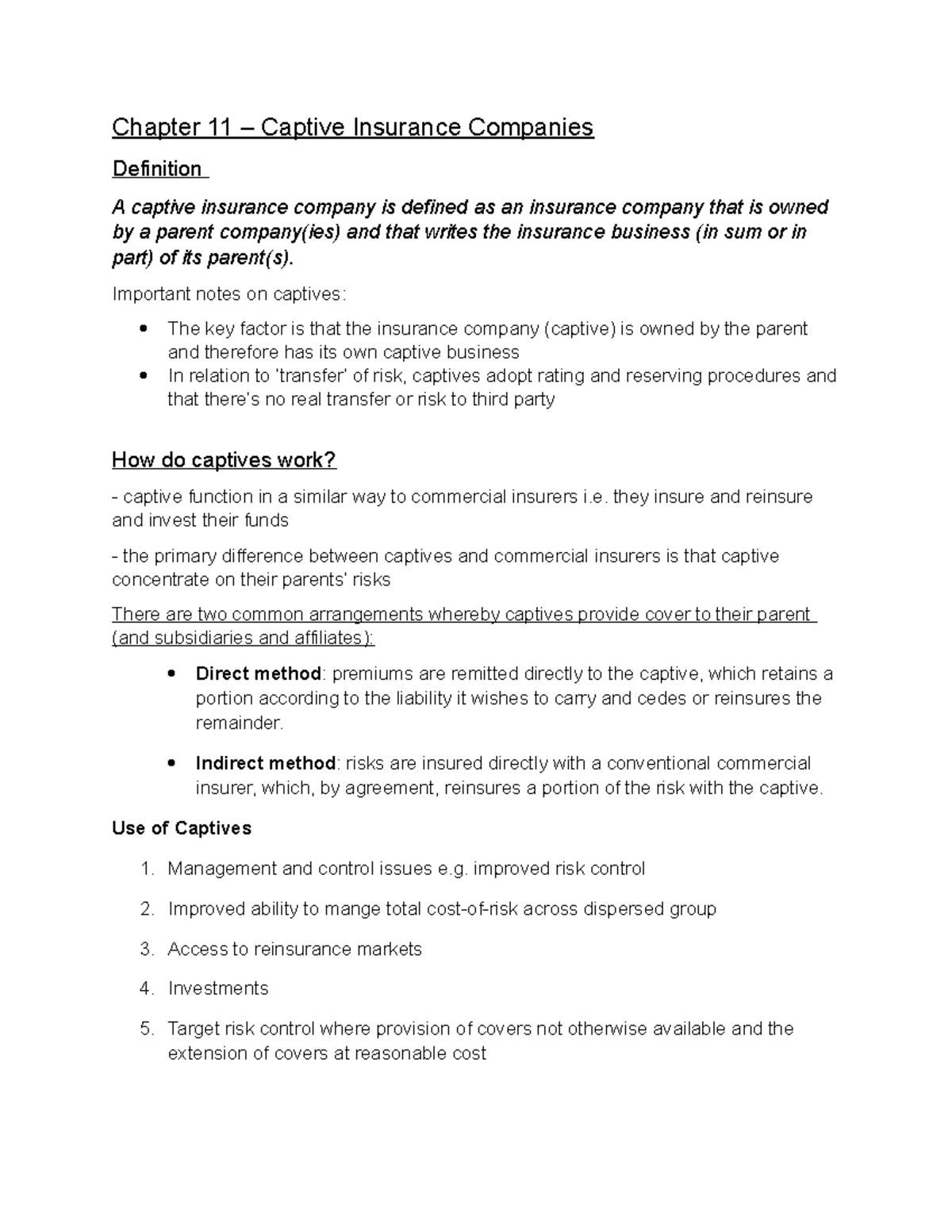 chapter-11-captive-insurance-companies-chapter-11-captive