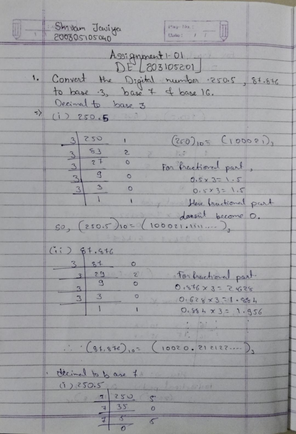 Digital Electronics Assignment-1 - Basic Electronics - Studocu