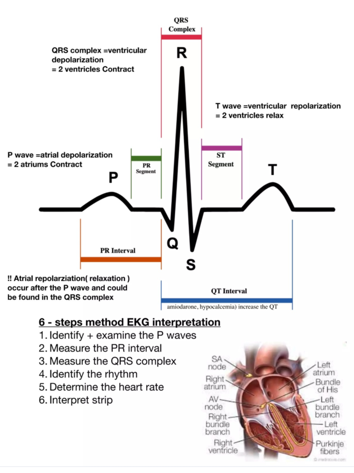 EKG Interpretation Cheat Cheet - EKG101 - Studocu