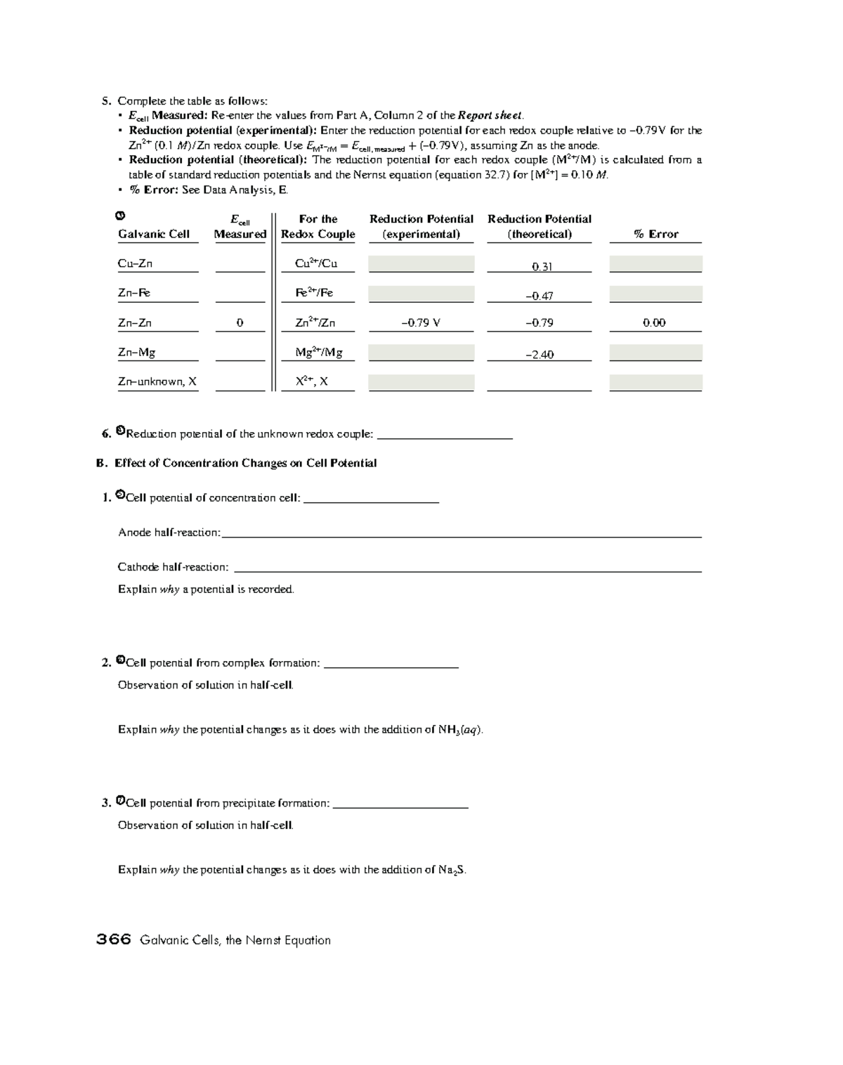 Laboratory Manual for Principles of General Chemistry by Jo Allan Beran