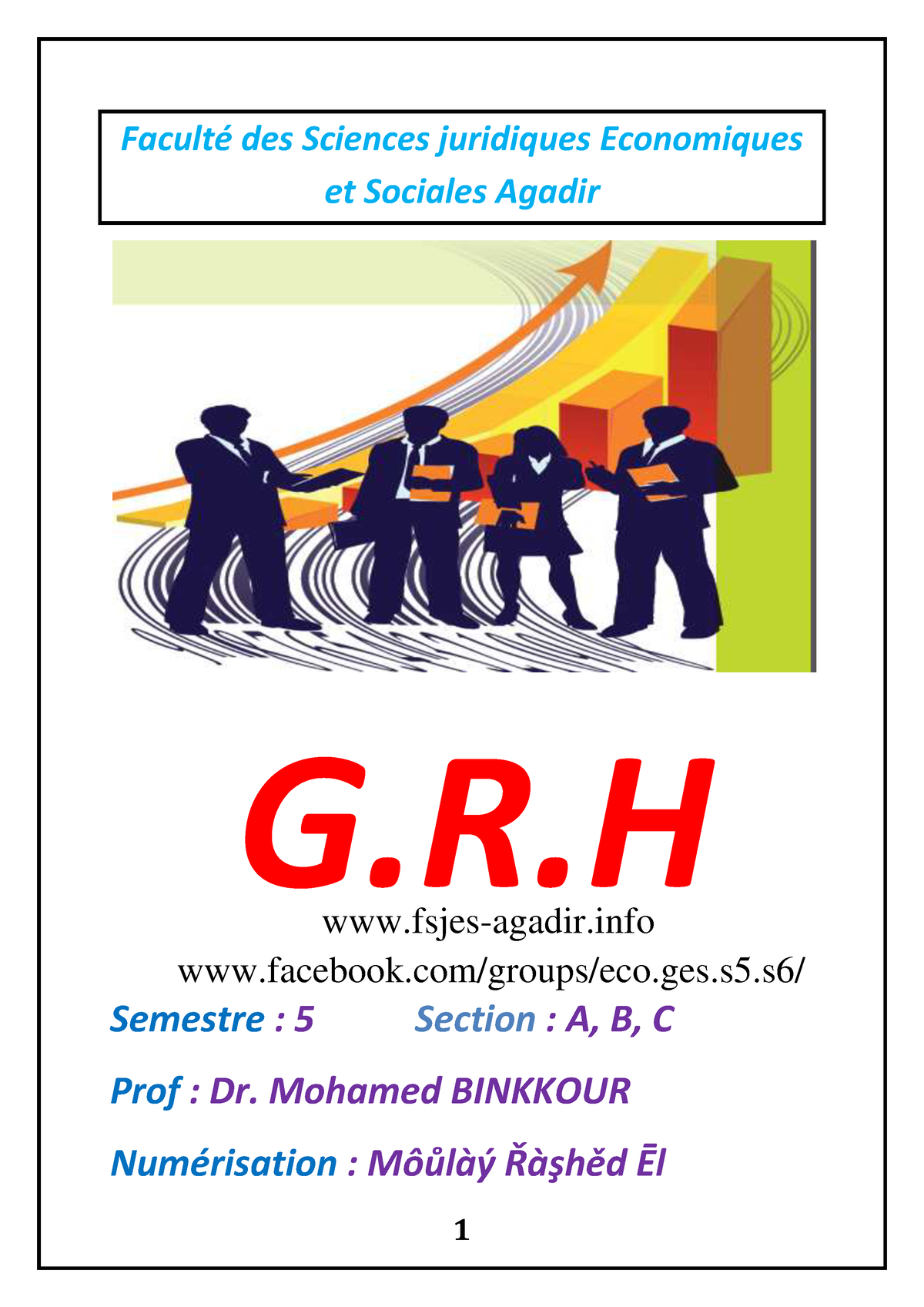 Cours De GRH Par Binkkour - FacultÈ Des Sciences Juridiques Economiques ...