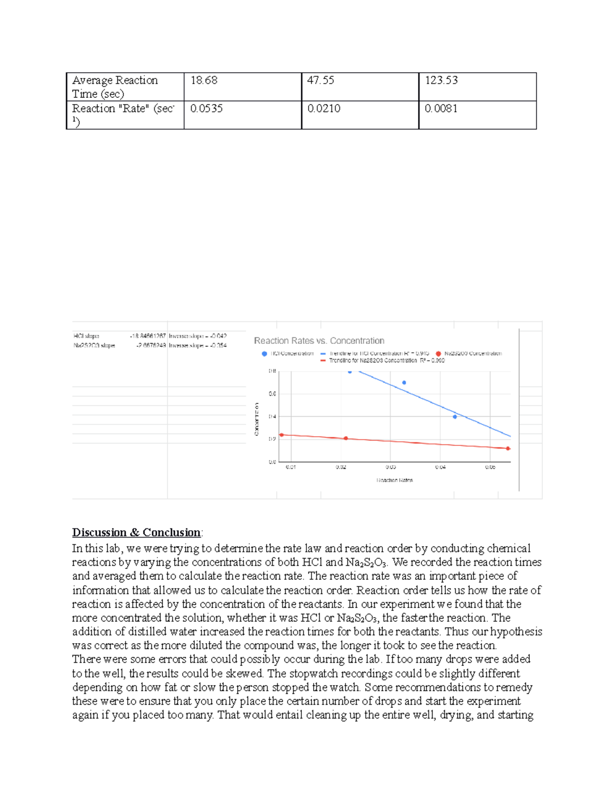 reaction-order-and-rate-laws-formal-lab-report-average-reaction-time