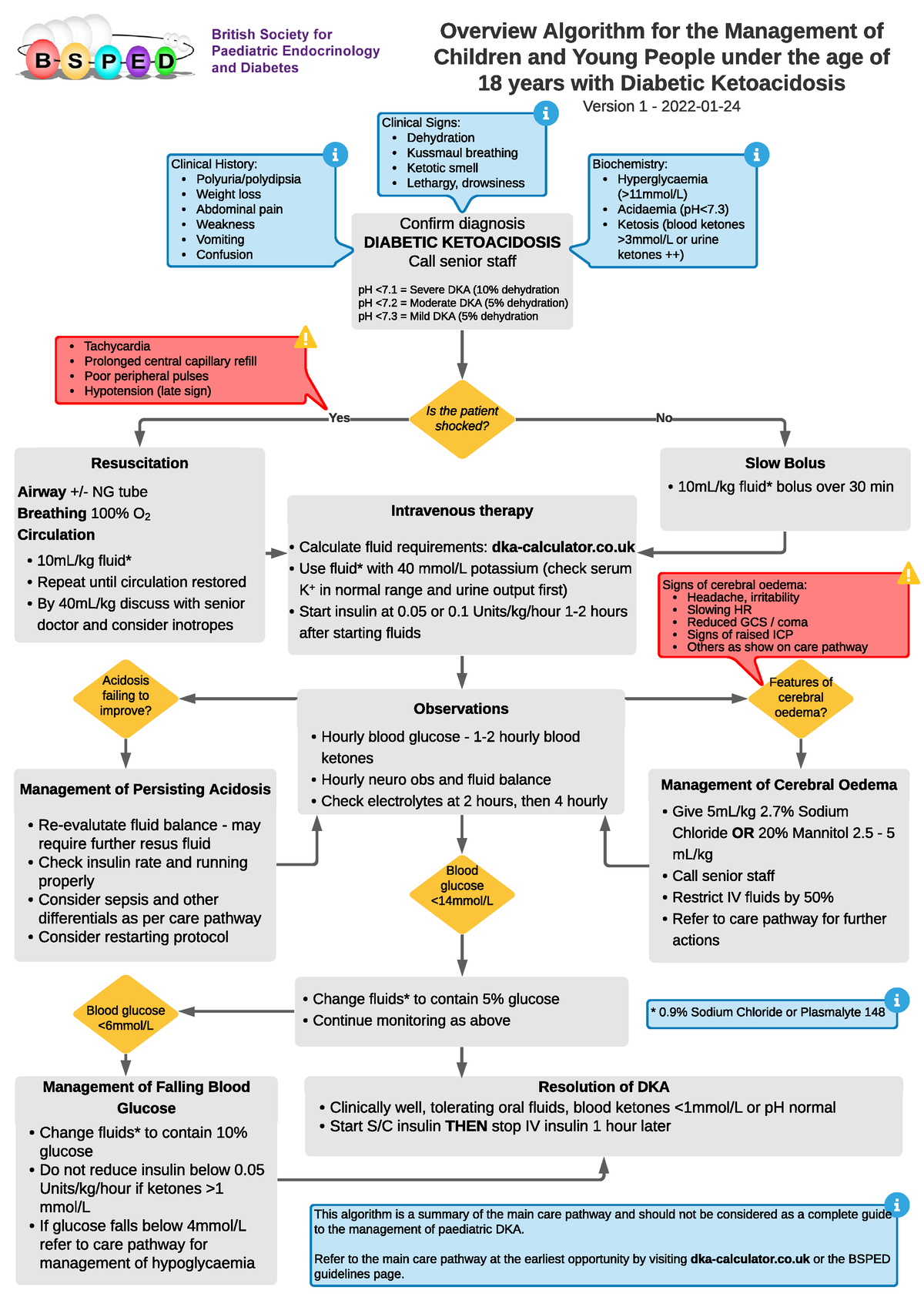 DKA - Algorithm British - Postnatale Zorg - JUST - Studocu