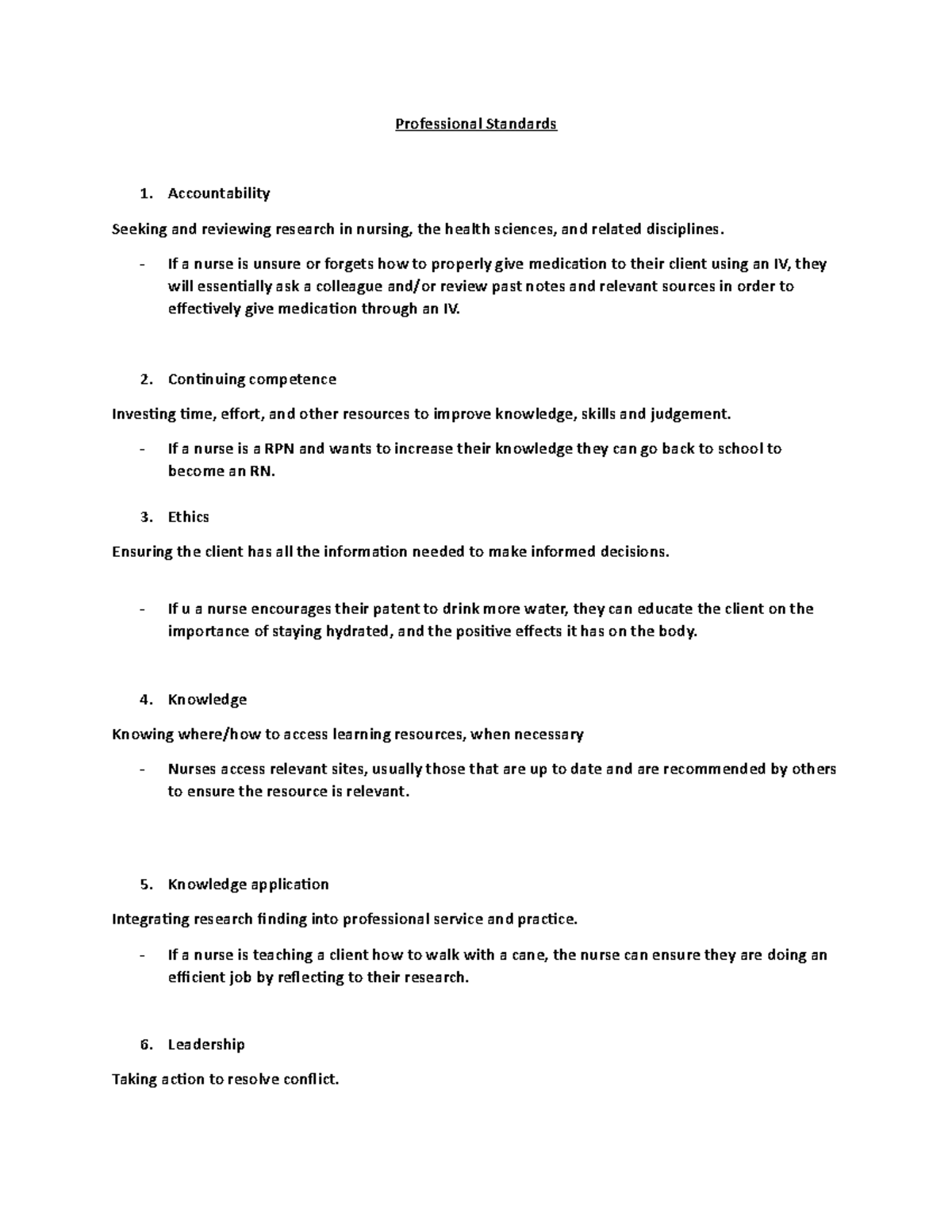 Growth Standards And Indicators - Professional Standards Accountability 