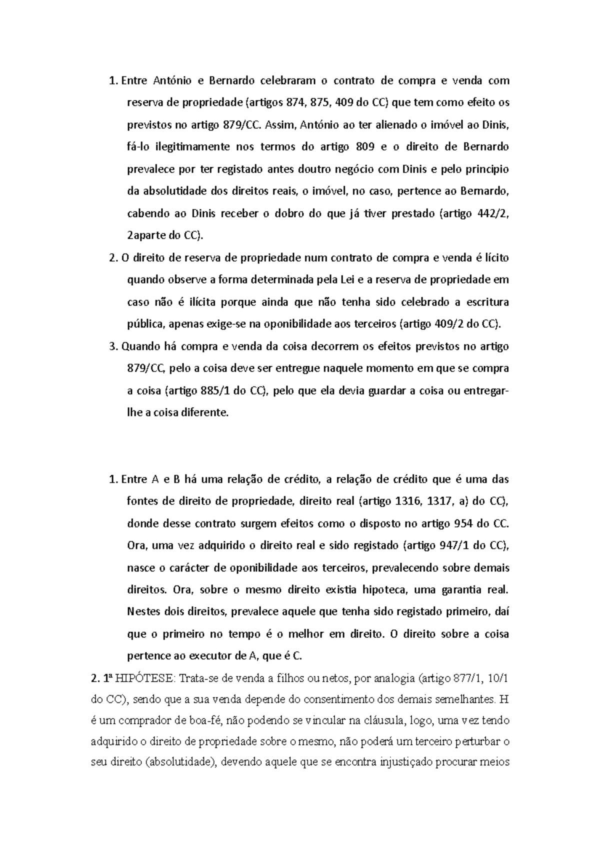 Exam 16 July 2018 Answers Entre Ant nio E Bernardo Celebraram O 