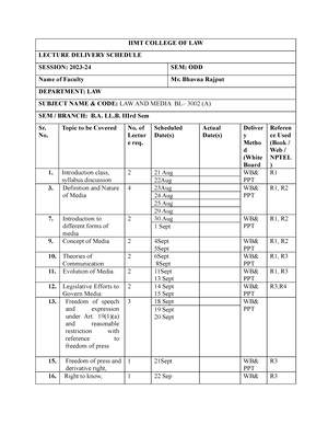 Drafting - Pleading Sample - BEFORE THE HON’BLE CIVIL JUDGE, SENIOR ...