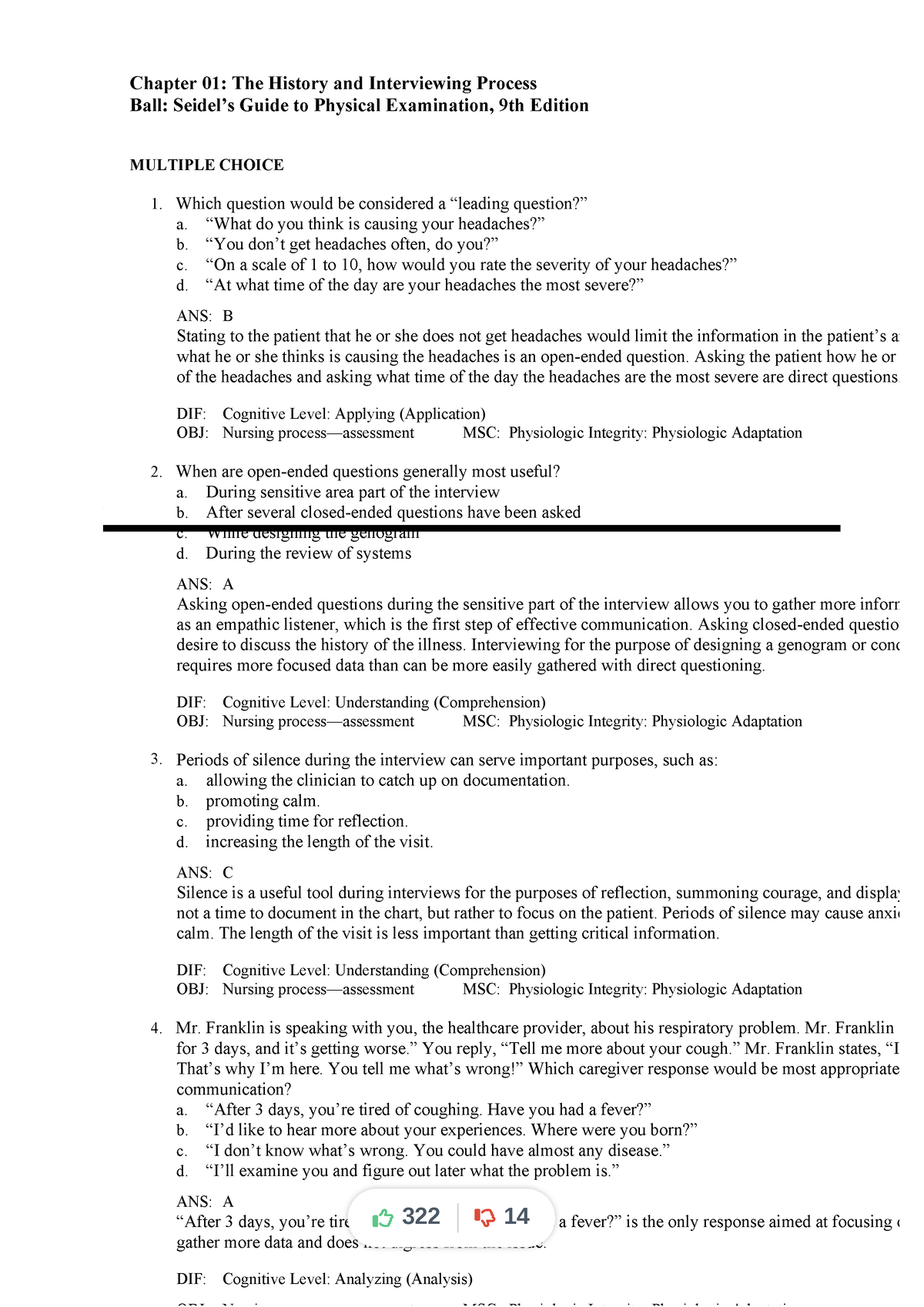 Test-bank-exam-view-chapter-01 compress - Chapter 01: The History and ...