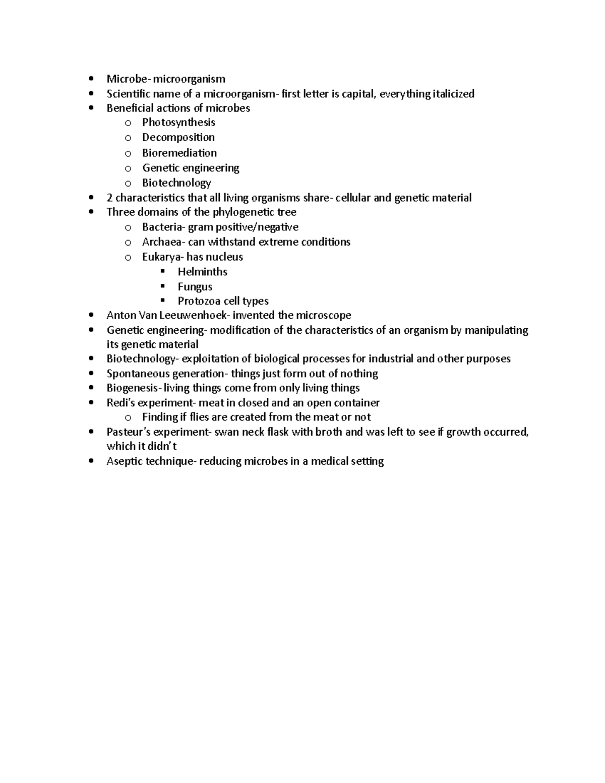 Microbes - Microbe- microorganism Scientific name of a microorganism ...