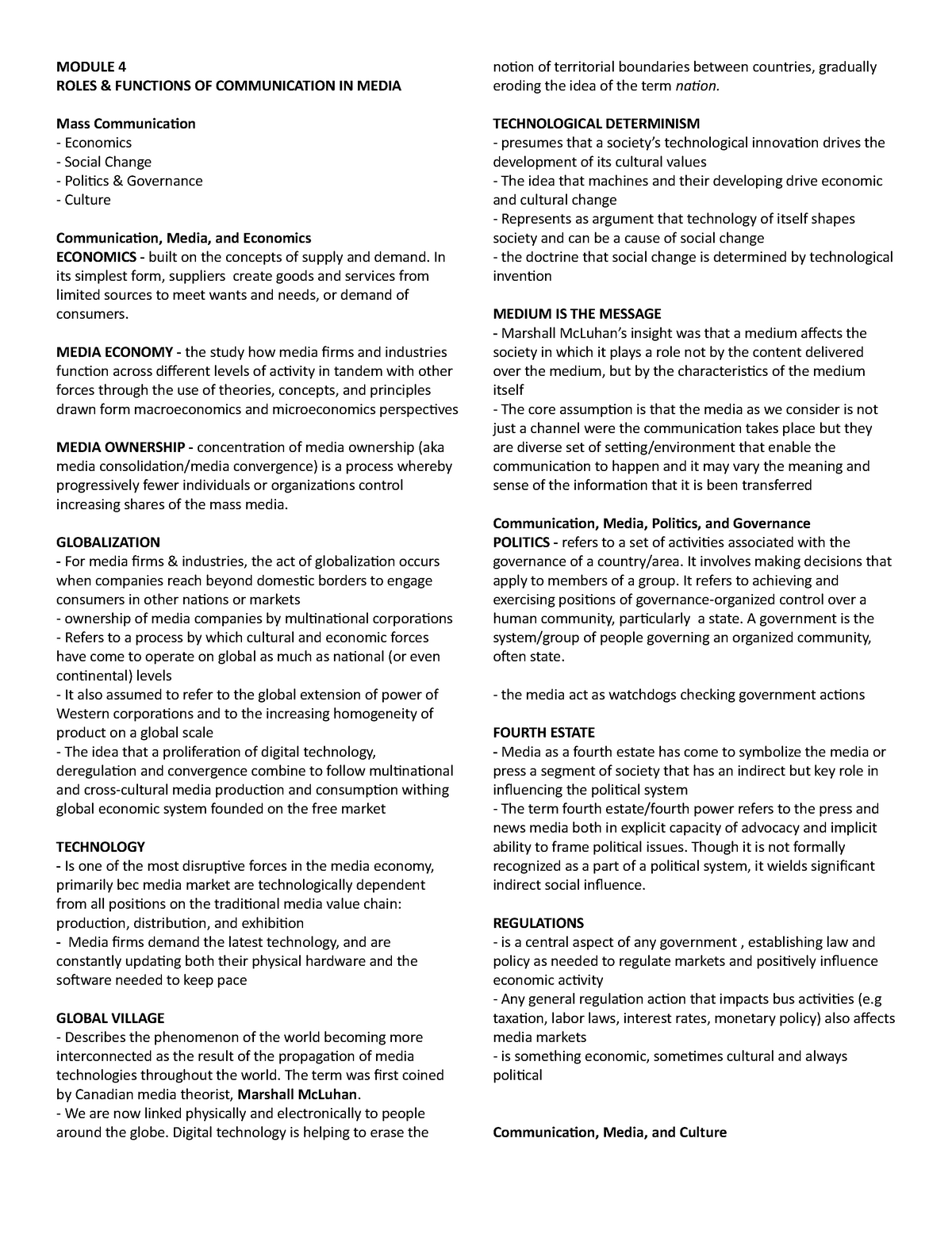 communication-reviewer-and-lecture-notes-module-4-roles-functions