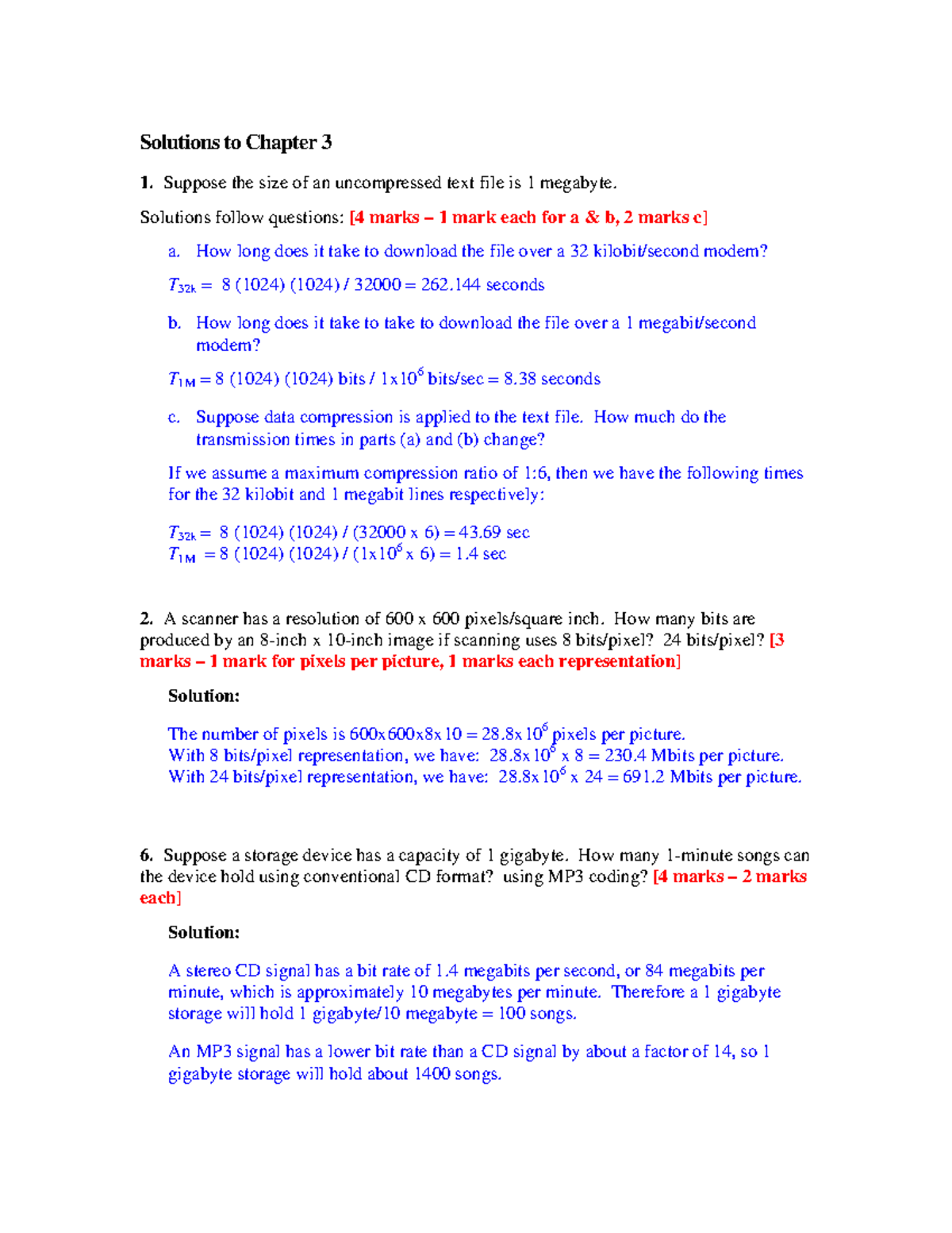 Asn5-solution - Taking note PE Exam - Solutions to Chapter 3 Suppose ...