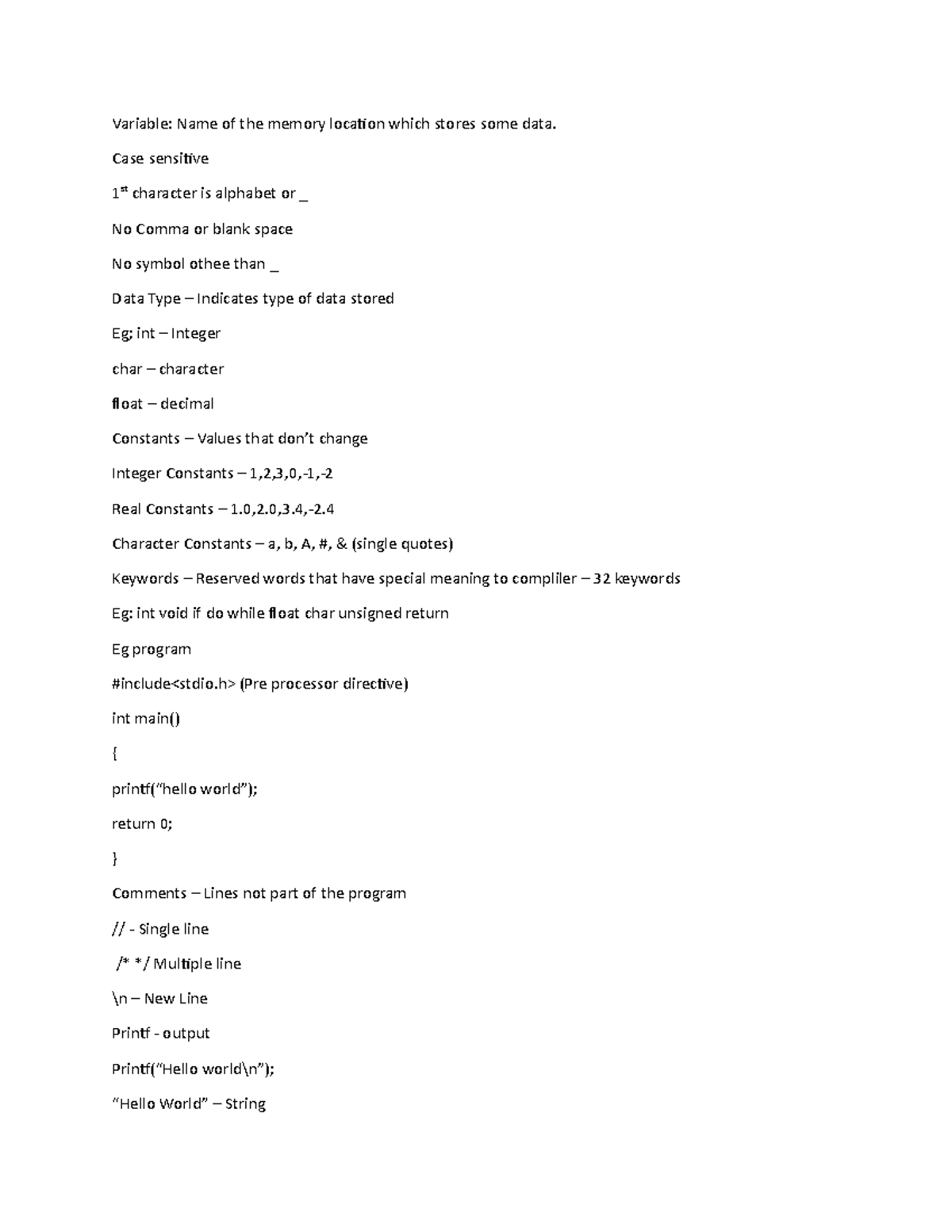 c-programming-variable-name-of-the-memory-location-which-stores-some