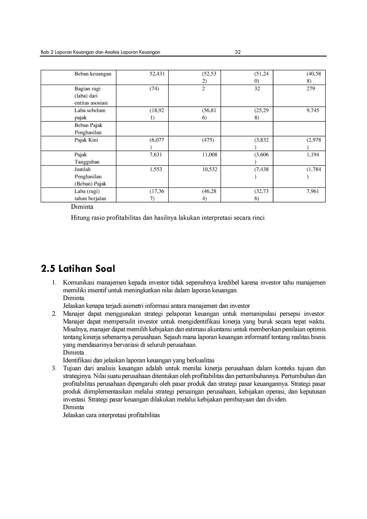 Informasi Keuangan Dan Bisnis-12 - Bab 2 Laporan Keuangan Dan Analisis ...