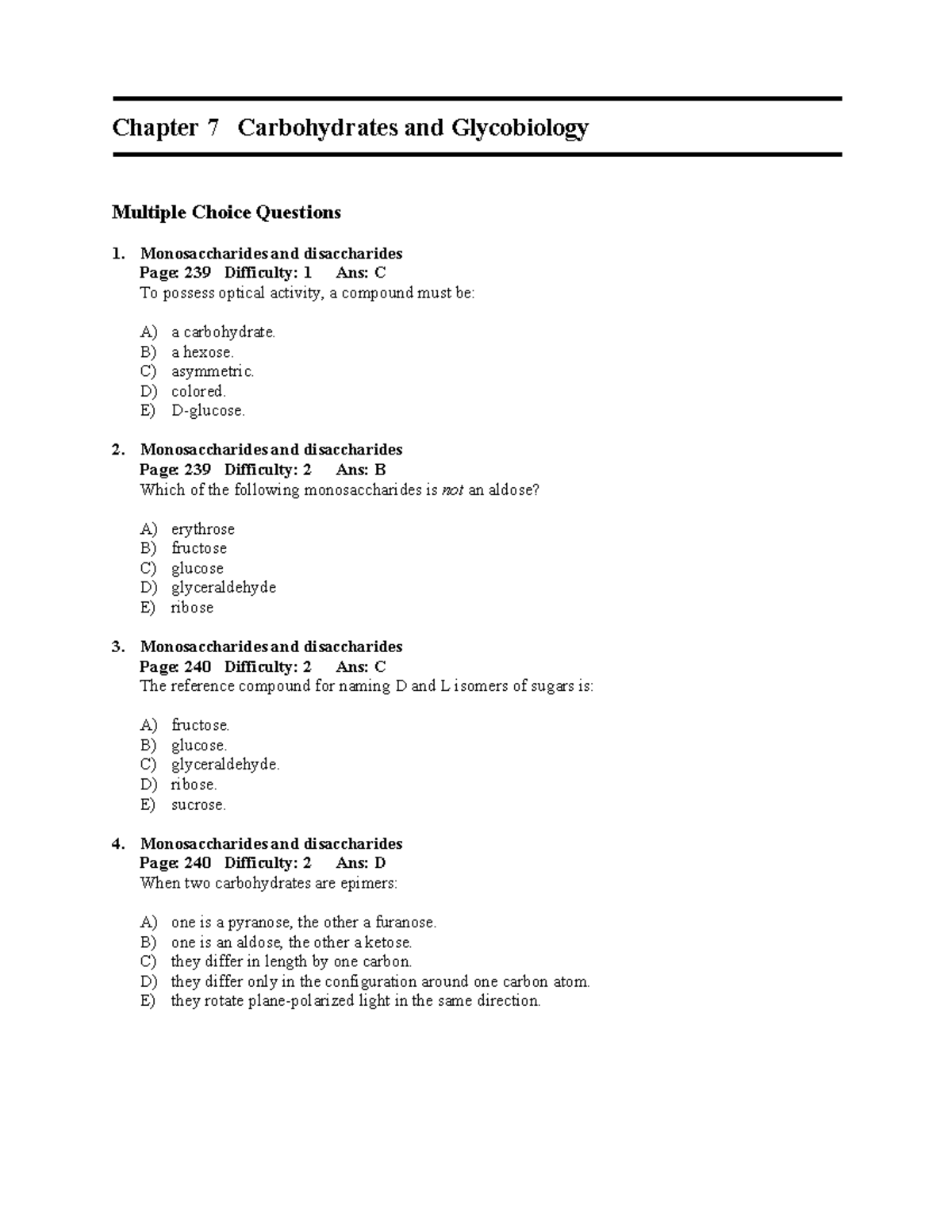 Biochemistry visual data 4