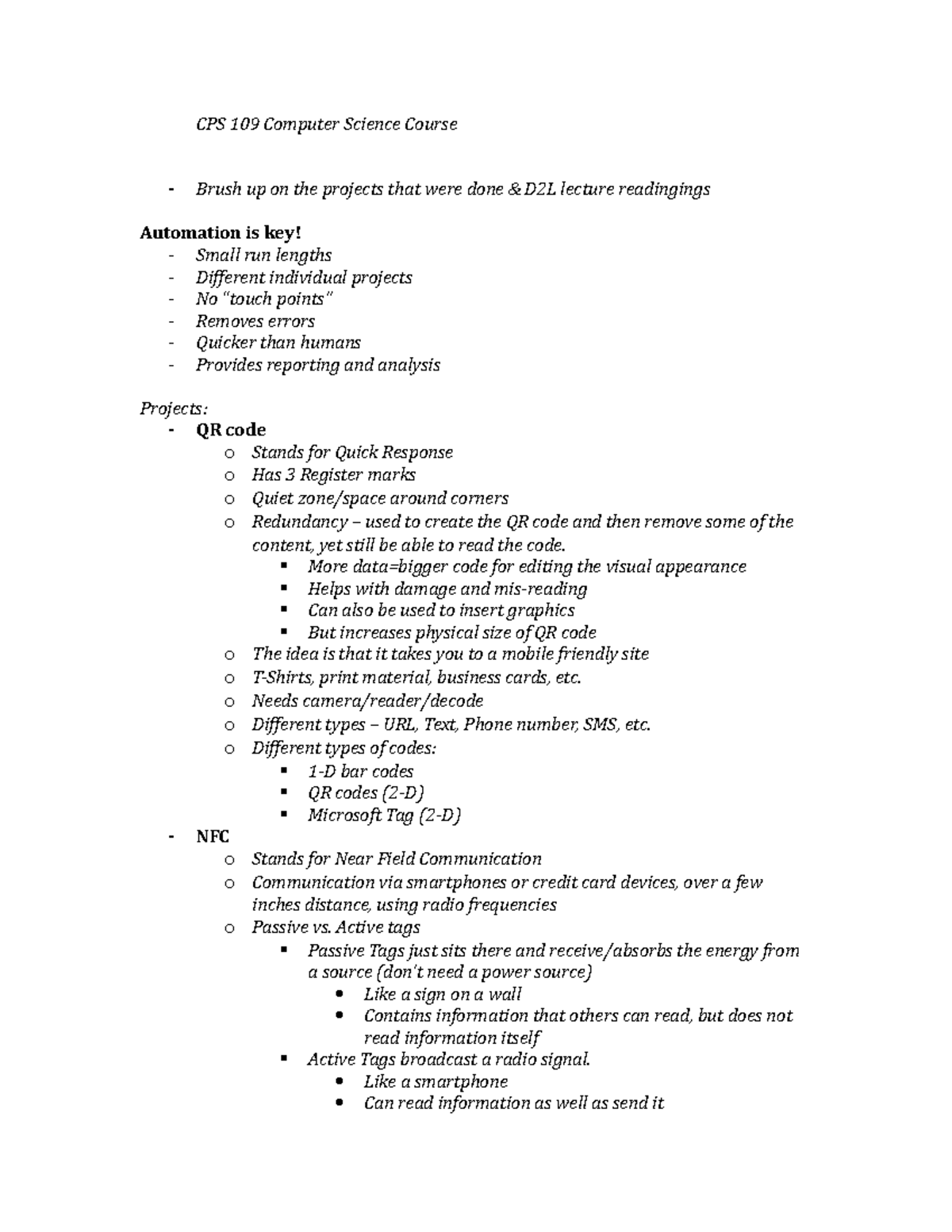 Cps 109 Computer Science - More data=bigger code for editing the visual ...
