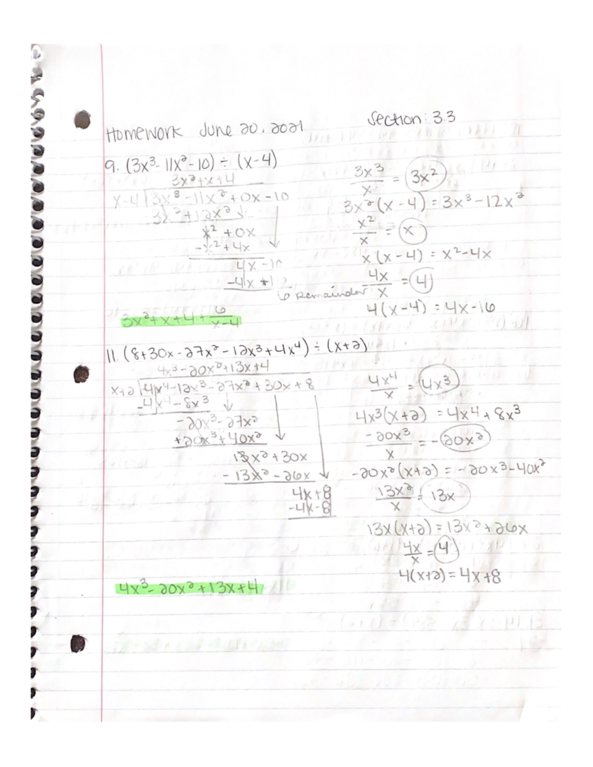 homework lesson 3 5.3