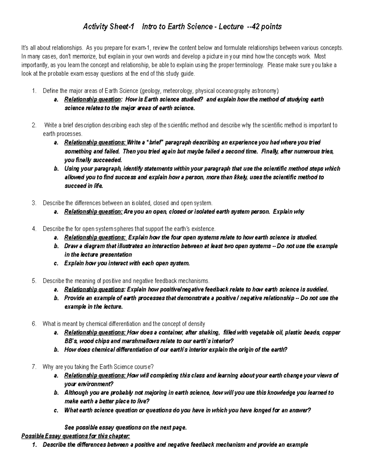 assignment er routine 2021