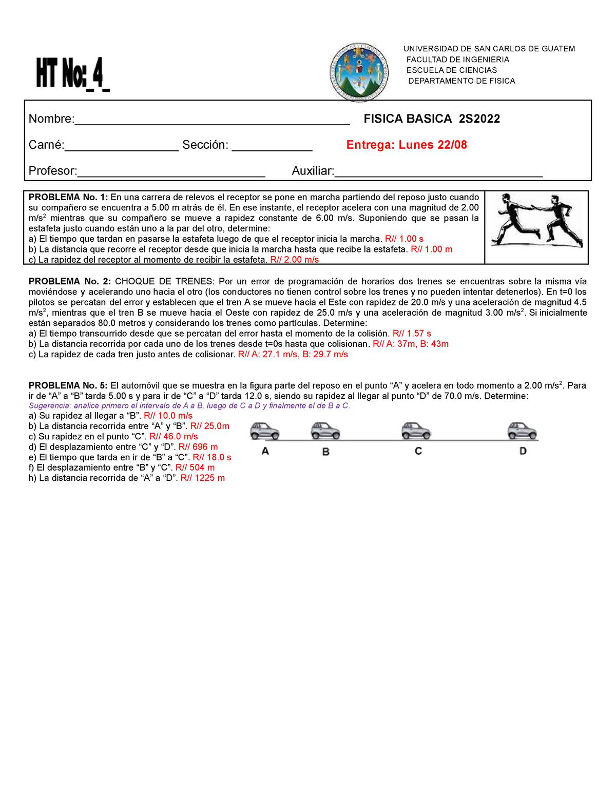 HT No. 4 F.B. 2S2022 MRUV - UNIVERSIDAD DE SAN CARLOS DE GUATEM ...