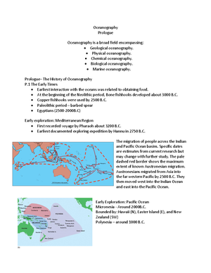 Oceanography - Chapter 5 - Oceanography Notes Unit 2 – Chapter 5 The ...