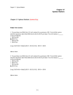 Chap018 - Thanks - Chapter 18 Portfolio Performance Evaluation Answer ...