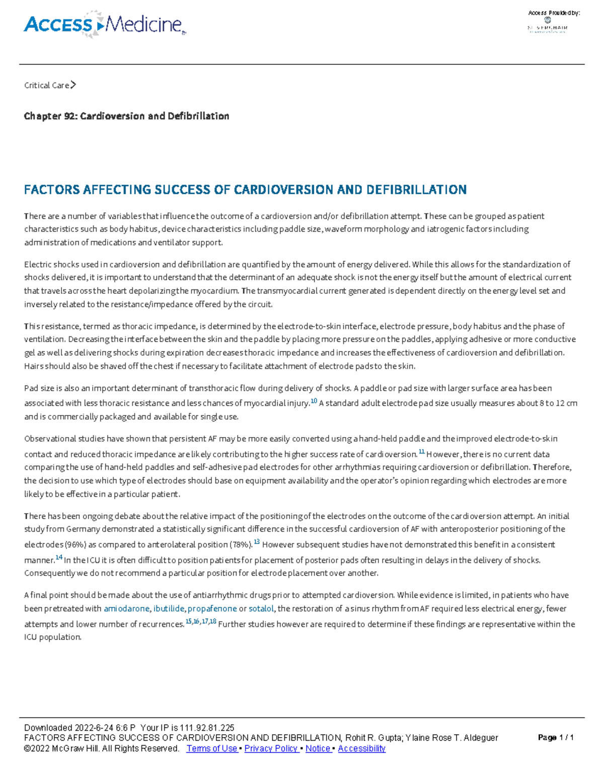 Defibrillation: The Critical Actions Following A Shock - x1ipita