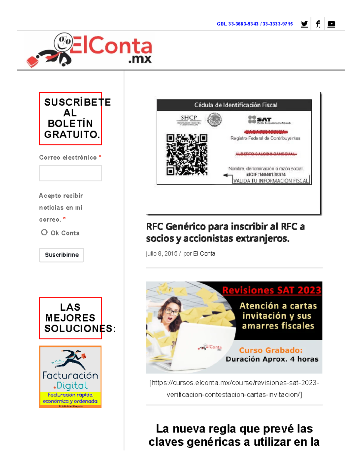 RFC Extranjero - RFC Genérico para inscribir al RFC a socios y ...