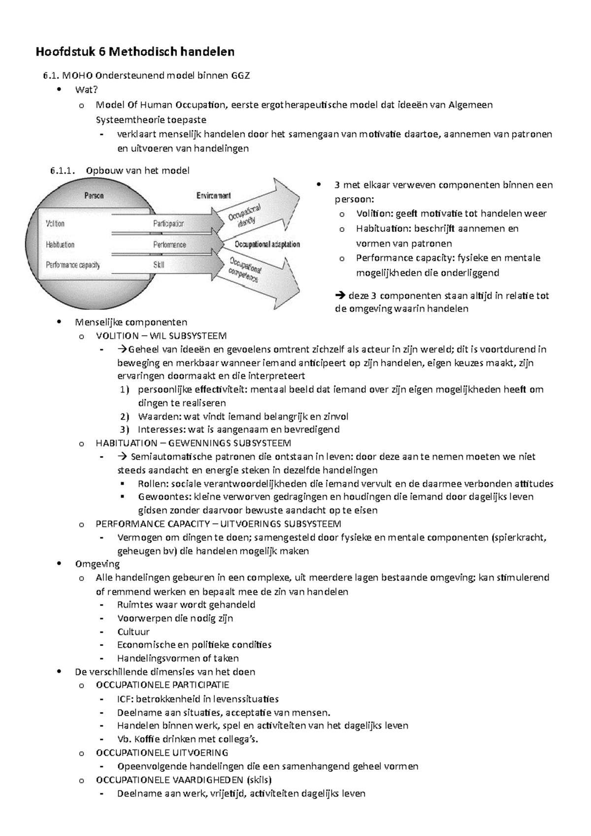 Hoofdstuk 6 Methodisch handelen - Hoofdstuk 6 Methodisch handelen MOHO ...