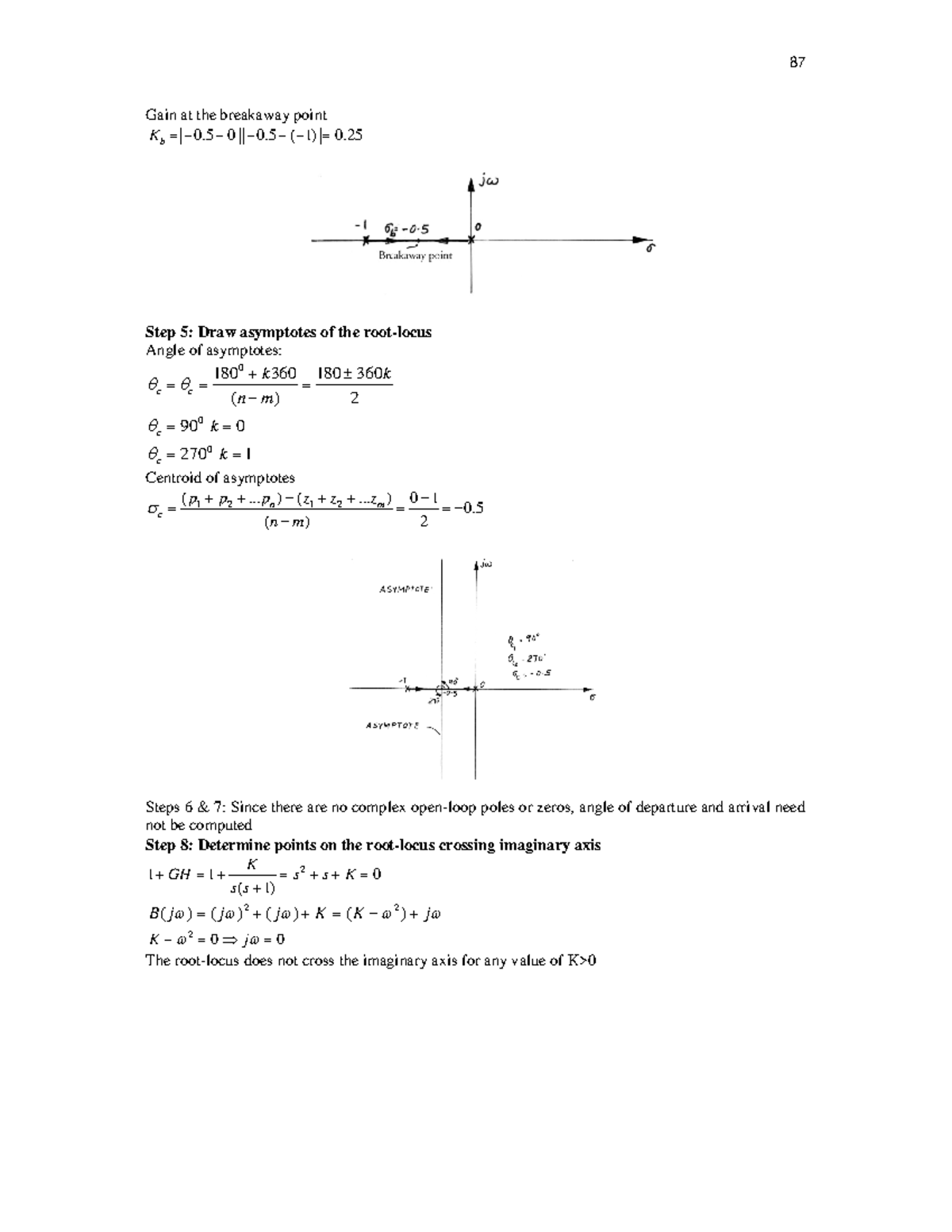 Fundamental of contorl systems -lecture 10 - Gain at the breakaway ...