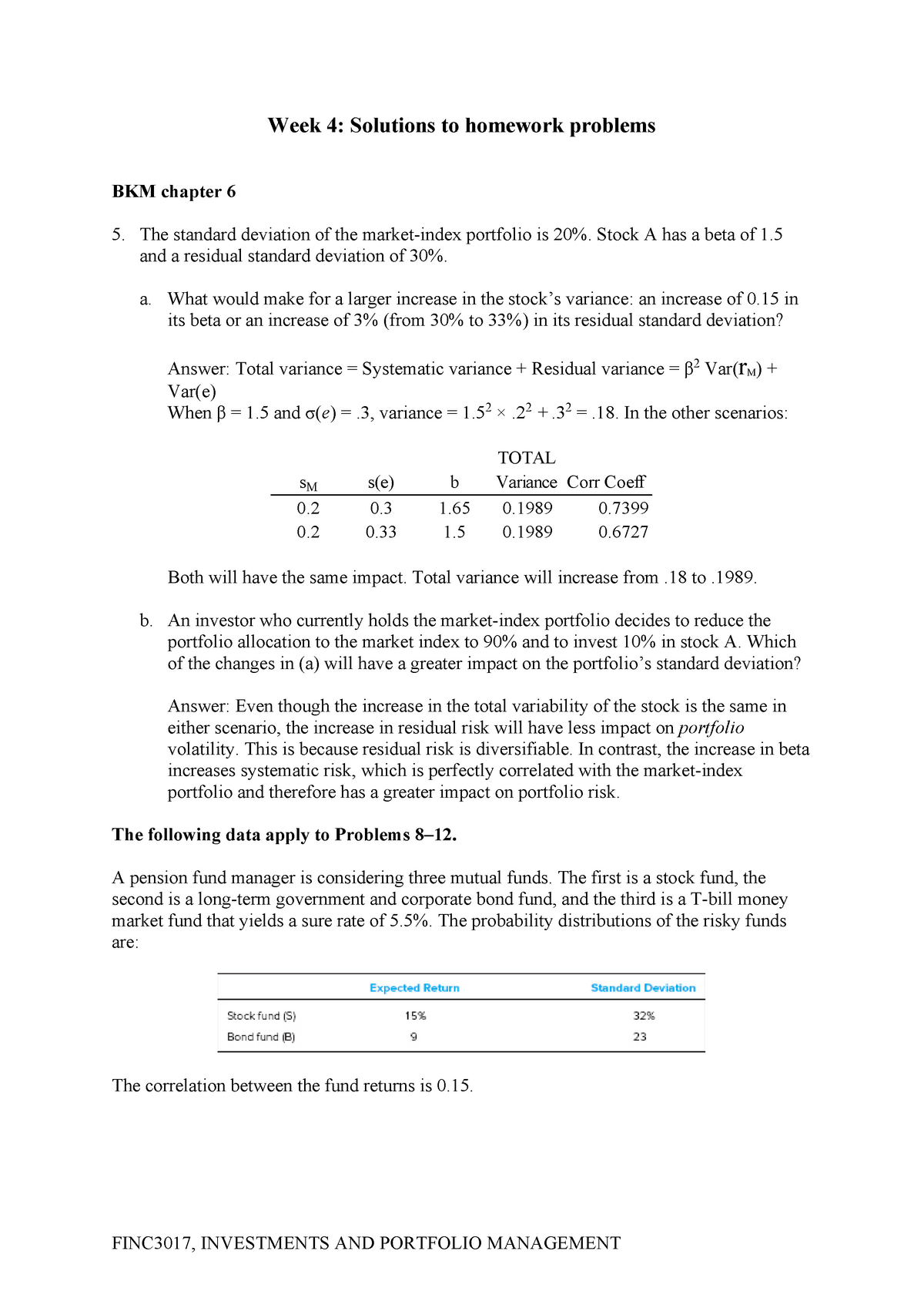 Week 4 Solutions Week 4 Solution Studocu