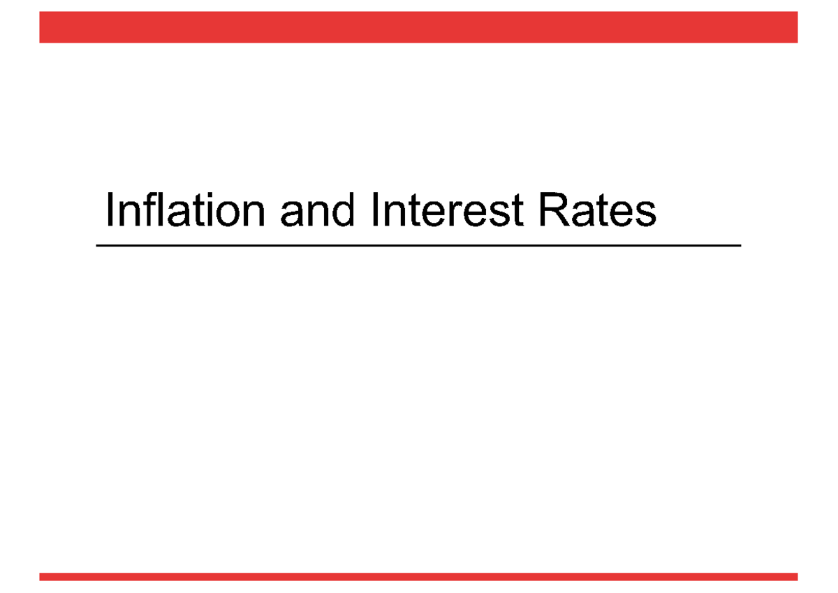 assignment 02 04 interest rates and inflation