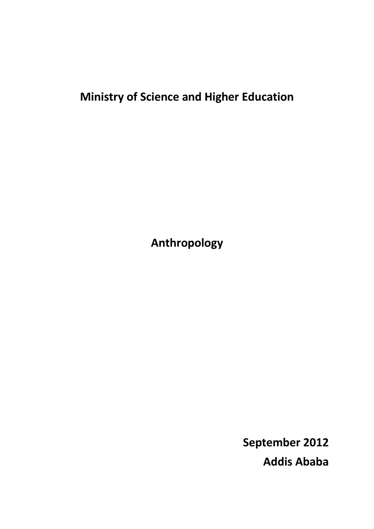 anthropology thesis pdf