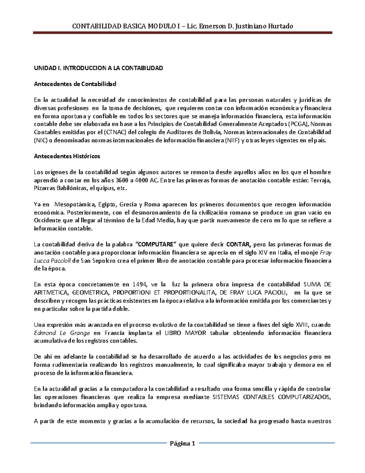 1er Texto Guia De Contabilidad Basica - Documentos Mercantiles - Studocu