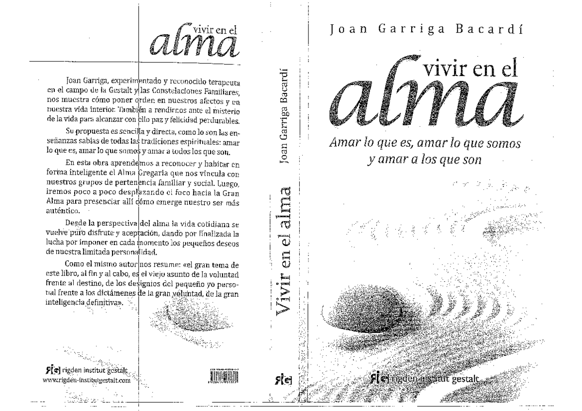 Vivir en el Alma Joangarriga - Psicología del Desarrollo y Aprendizaje