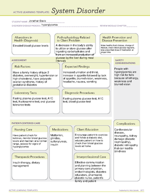Cystic fibrosis - ATI Template - ####### ACTIVE LEARNING TEMPLATES ...