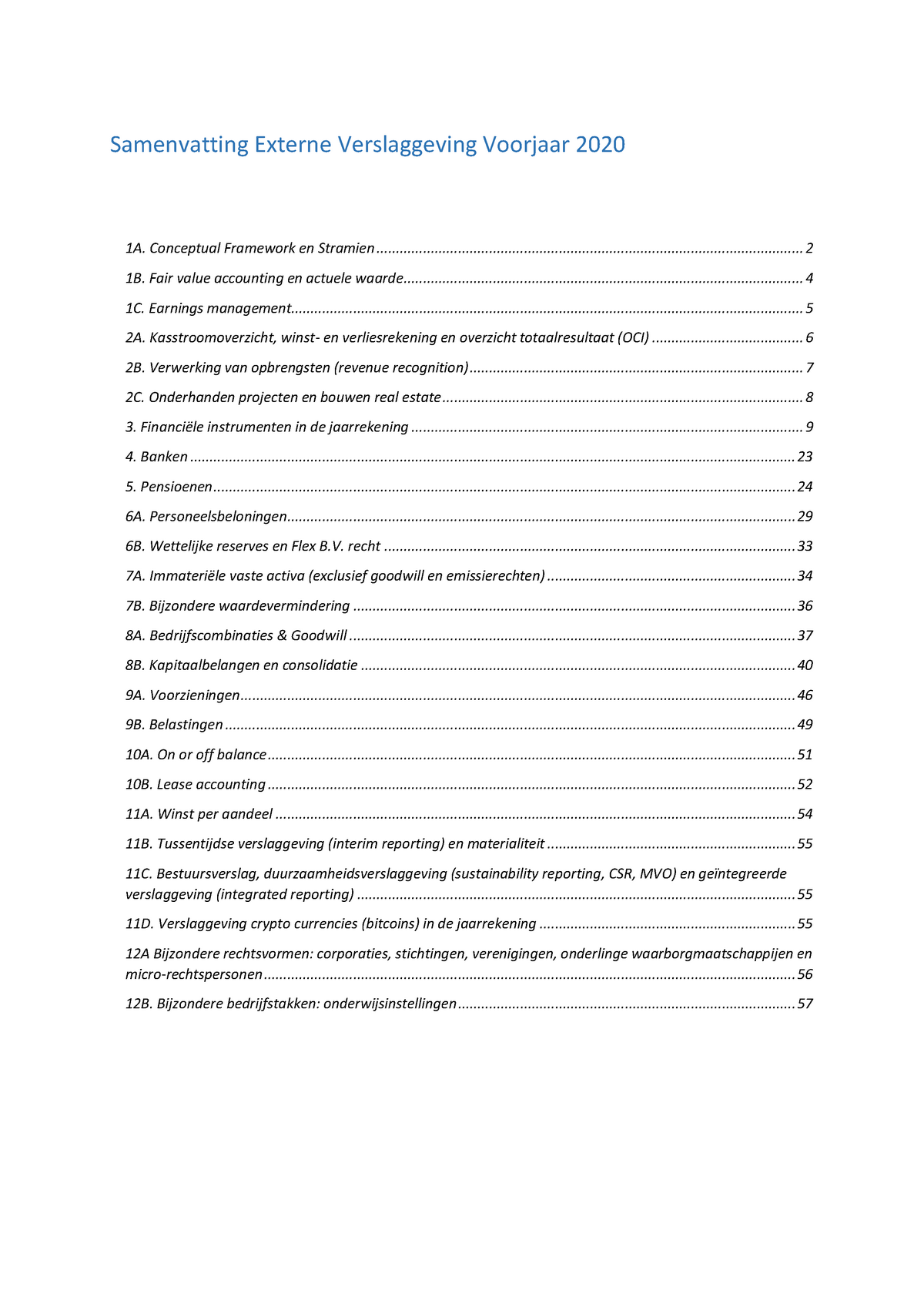 Samenvatting Externe Verslaggeving Definitief Aangepast NSL Goed - 11C ...