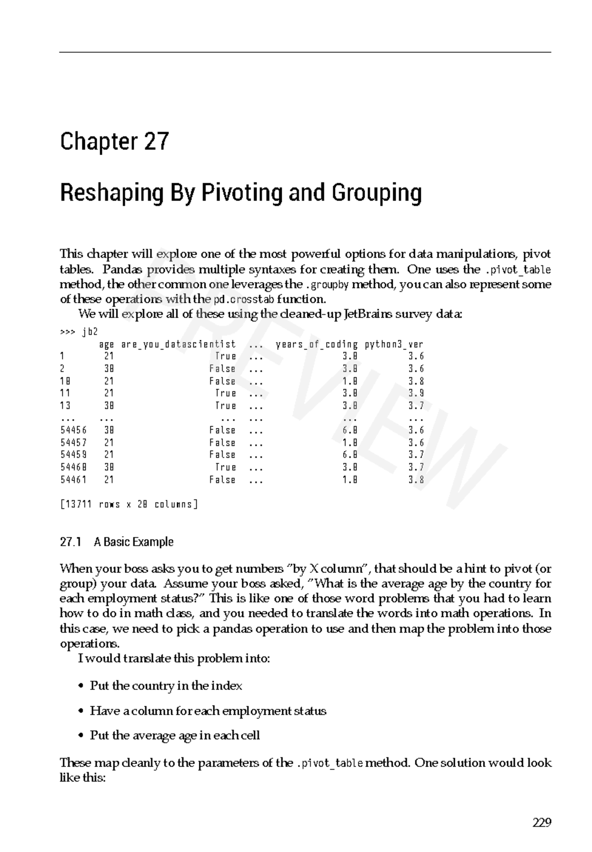 Effective-pandas-preview - Chapter 27 Reshaping By Pivoting and ...