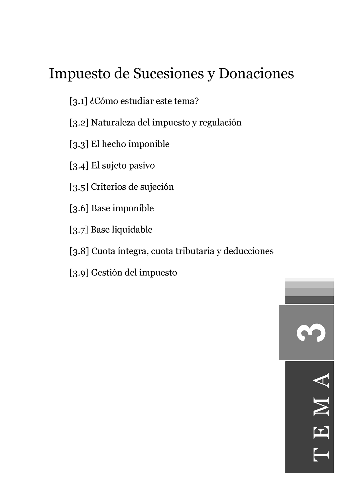 TEMA 3 - Impuesto DE Sucesiones Y Donaciones - Impuesto De Sucesiones Y ...