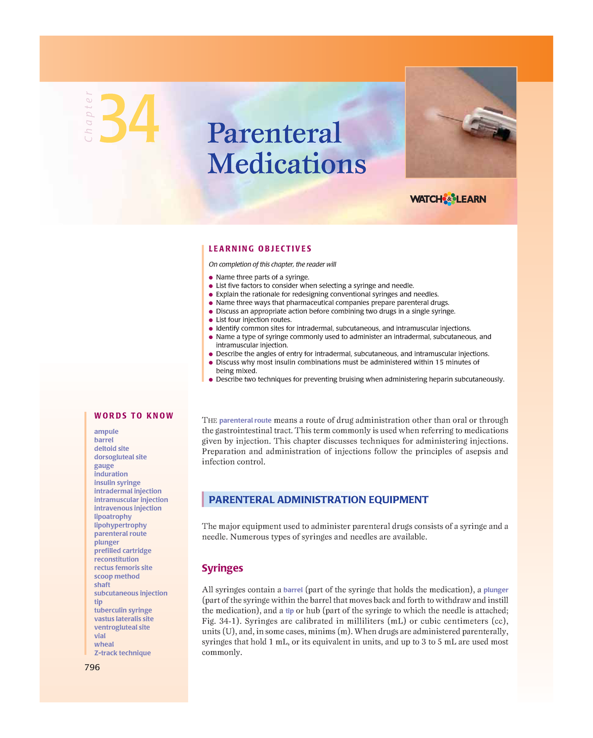 Parenteral Route