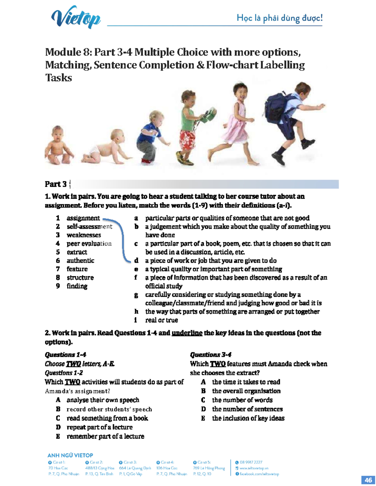 Module 8 - đây là tài liệu mod luyện tin đầu vào - Module 8: Part 3 4 ...