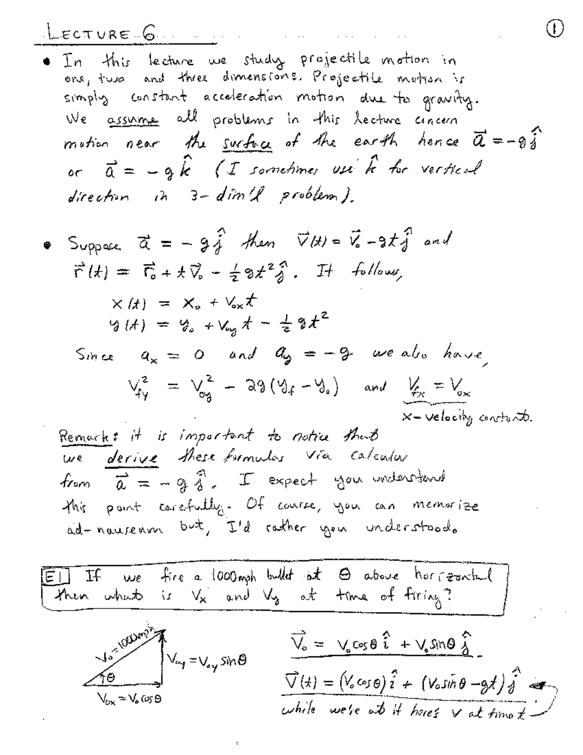 Lecture Notes Lectures 6 10 Studocu