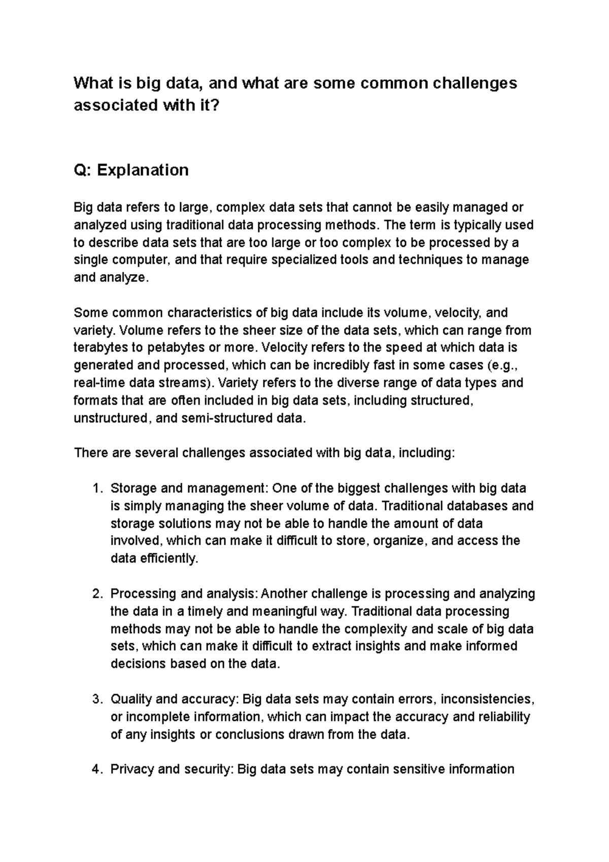 what-is-big-data-and-what-are-some-common-challenges-associated-with-it-what-is-big-data-and