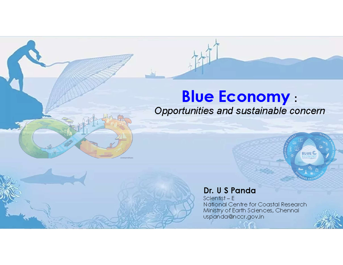 2 - Blue eco - Blue Economy : Opportunities and sustainable concern ...