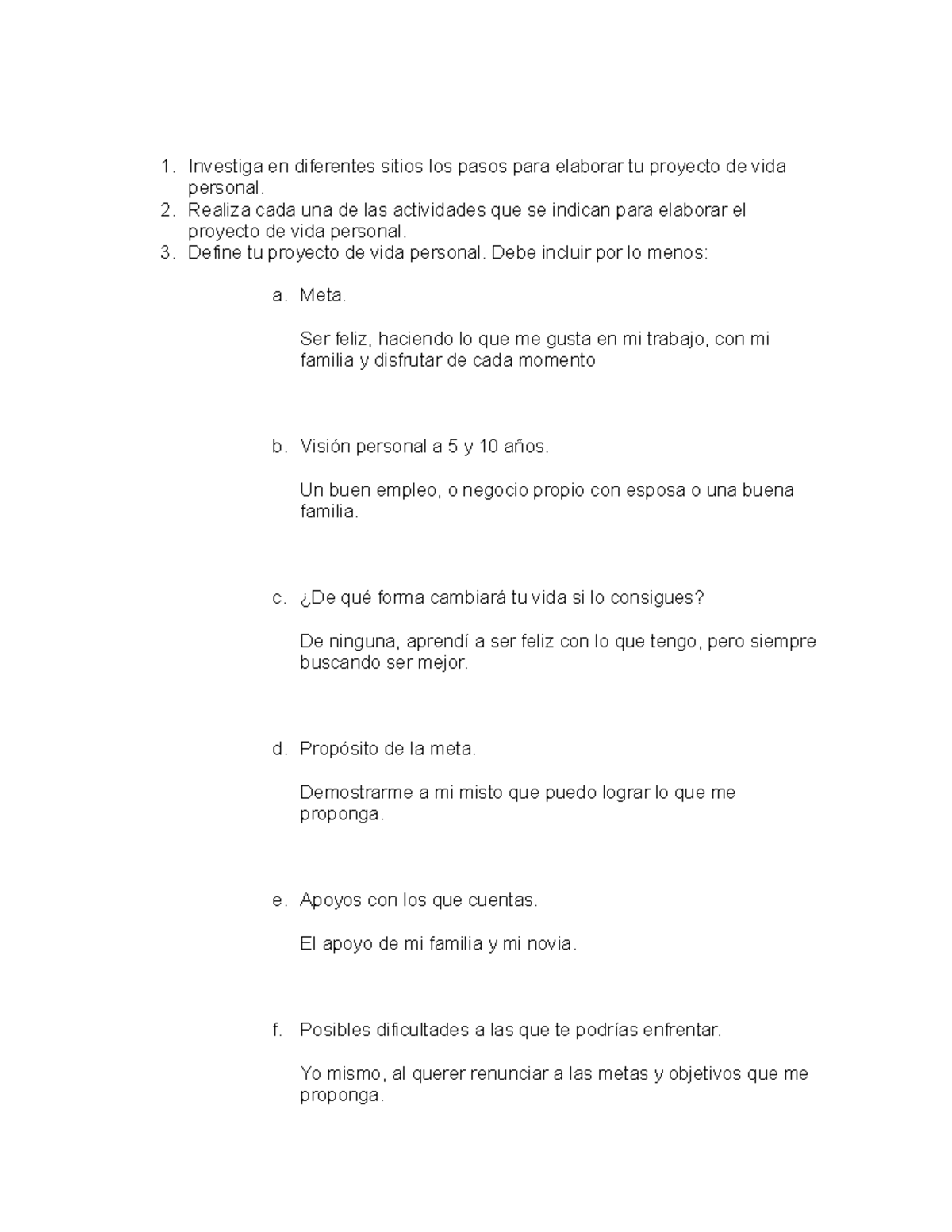 Actividad 9 de taller de planeacion y toma de decisiones - TecMilenio ...