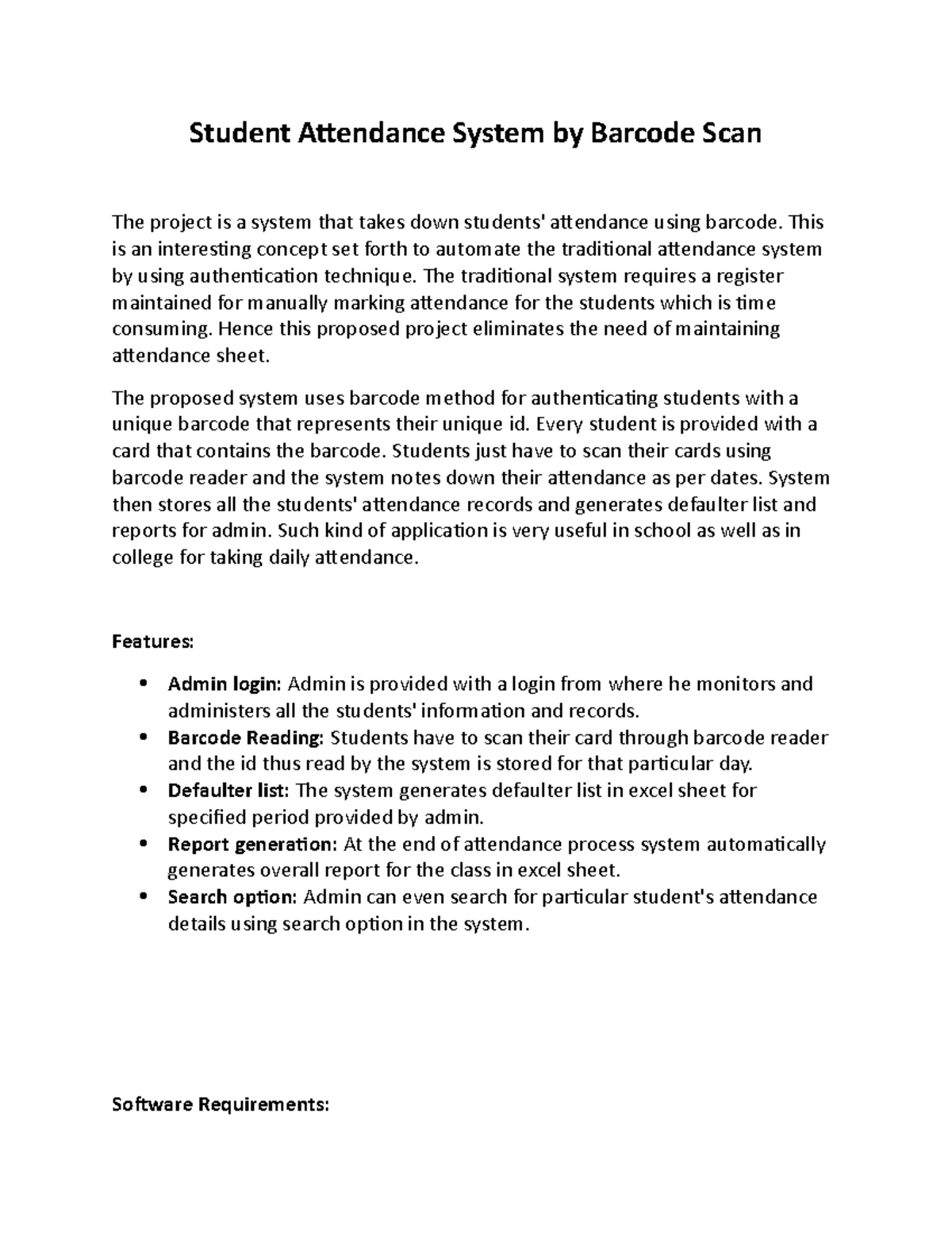 S136(CSS)WEB Template Guide For Beginners - Student Attendance System ...