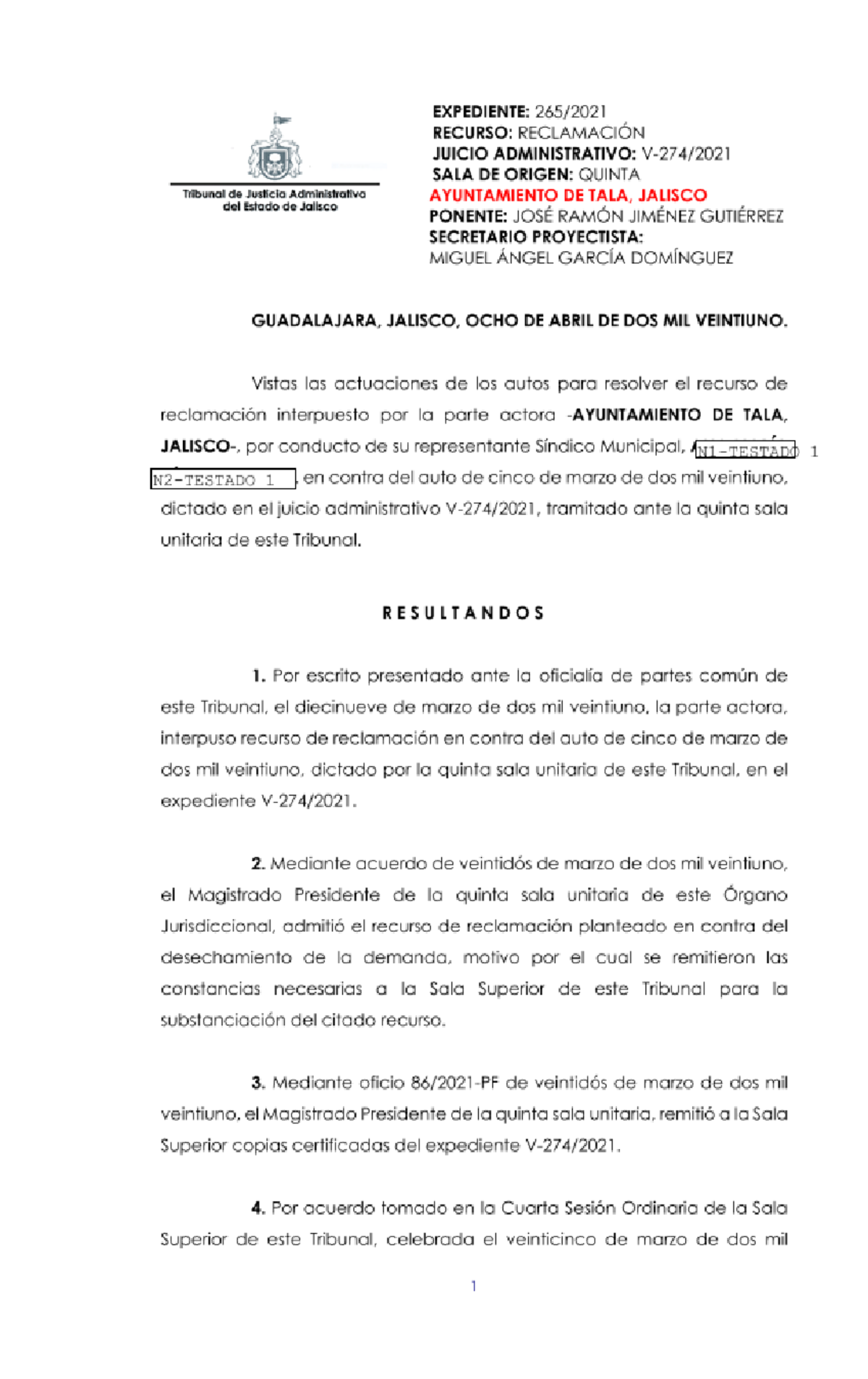 20210416115232 SSUP sentencia 0265-2021 - Derecho Mercantil - Studocu
