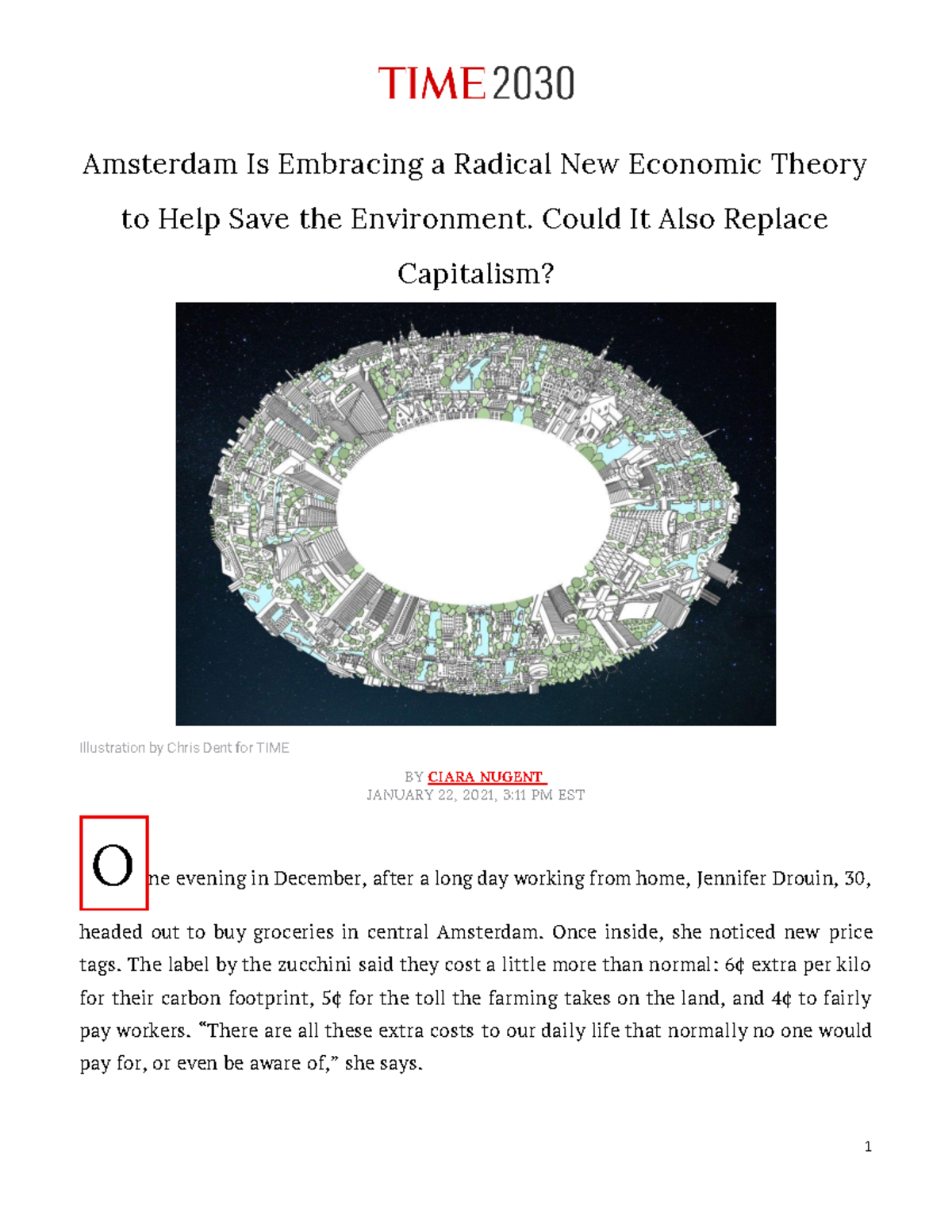 Amsterdam Is Embracing a Radical New Economic Theory to Help Save the ...