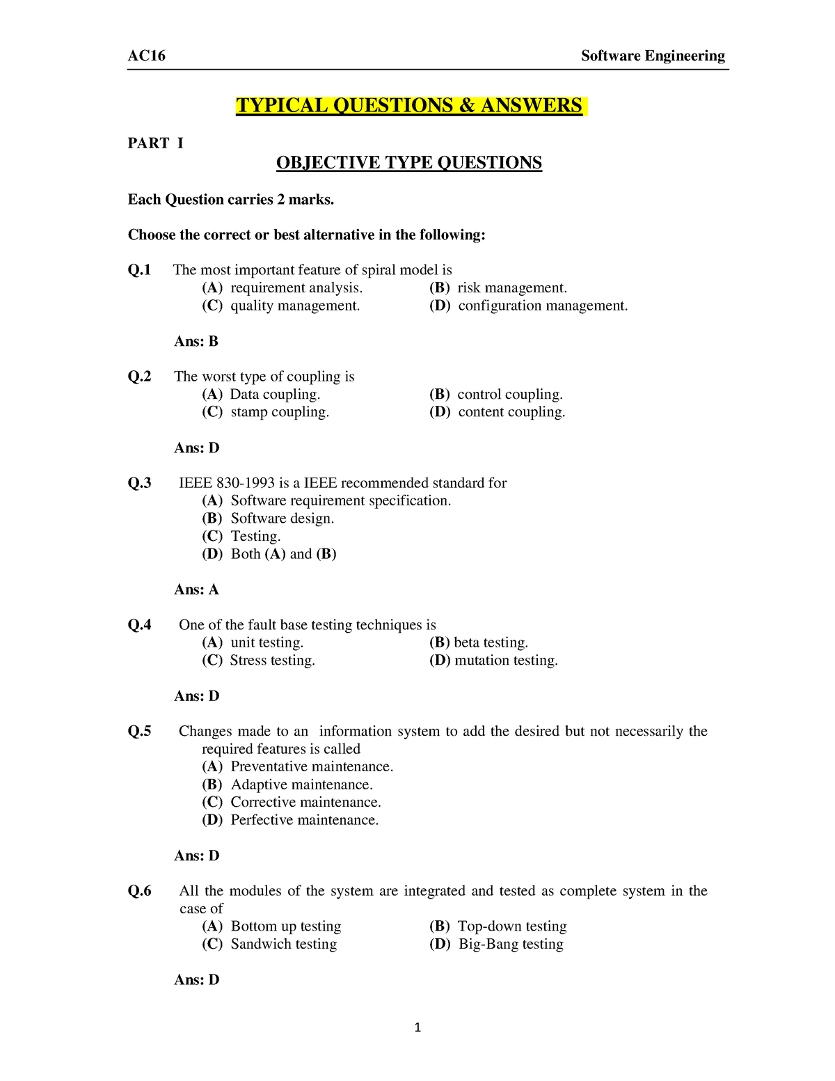 software-engineering-objective-questions-with-answers-typical