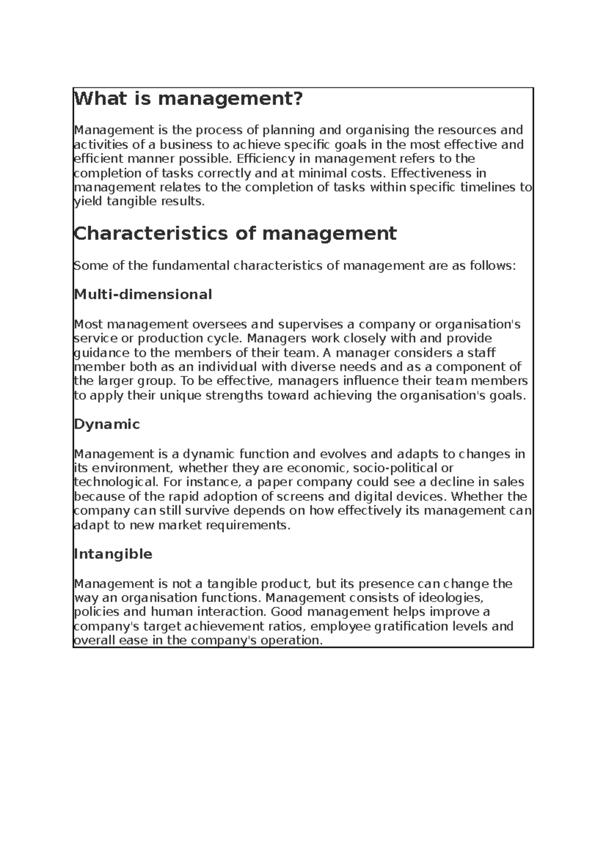 summary-contemporary-management-chapter-1-till-16-chapter-1-what-is